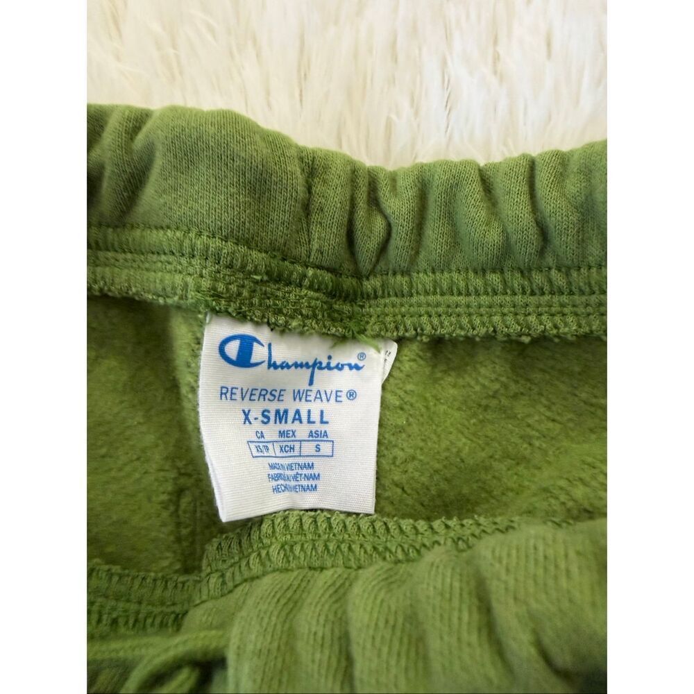 Champion sweatpants green size x small - Picture 3 of 4